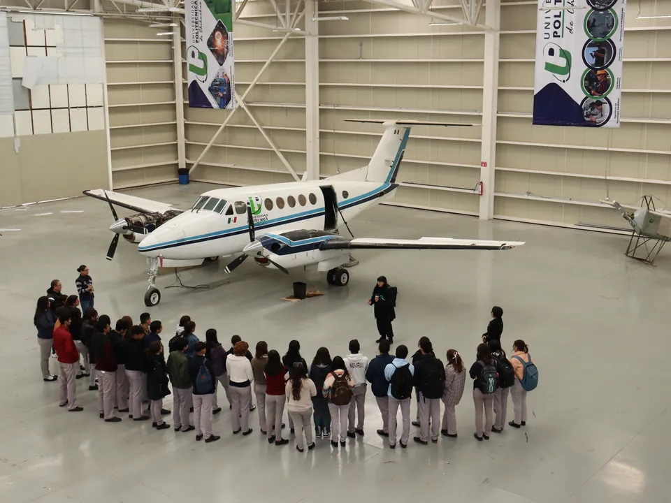 Hangar de la Universidad Politécnica de Chihuahua